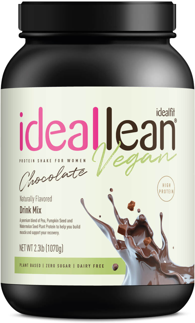 IdealFit IdealLean Vegan Protein - 30 Servings - Chocolate