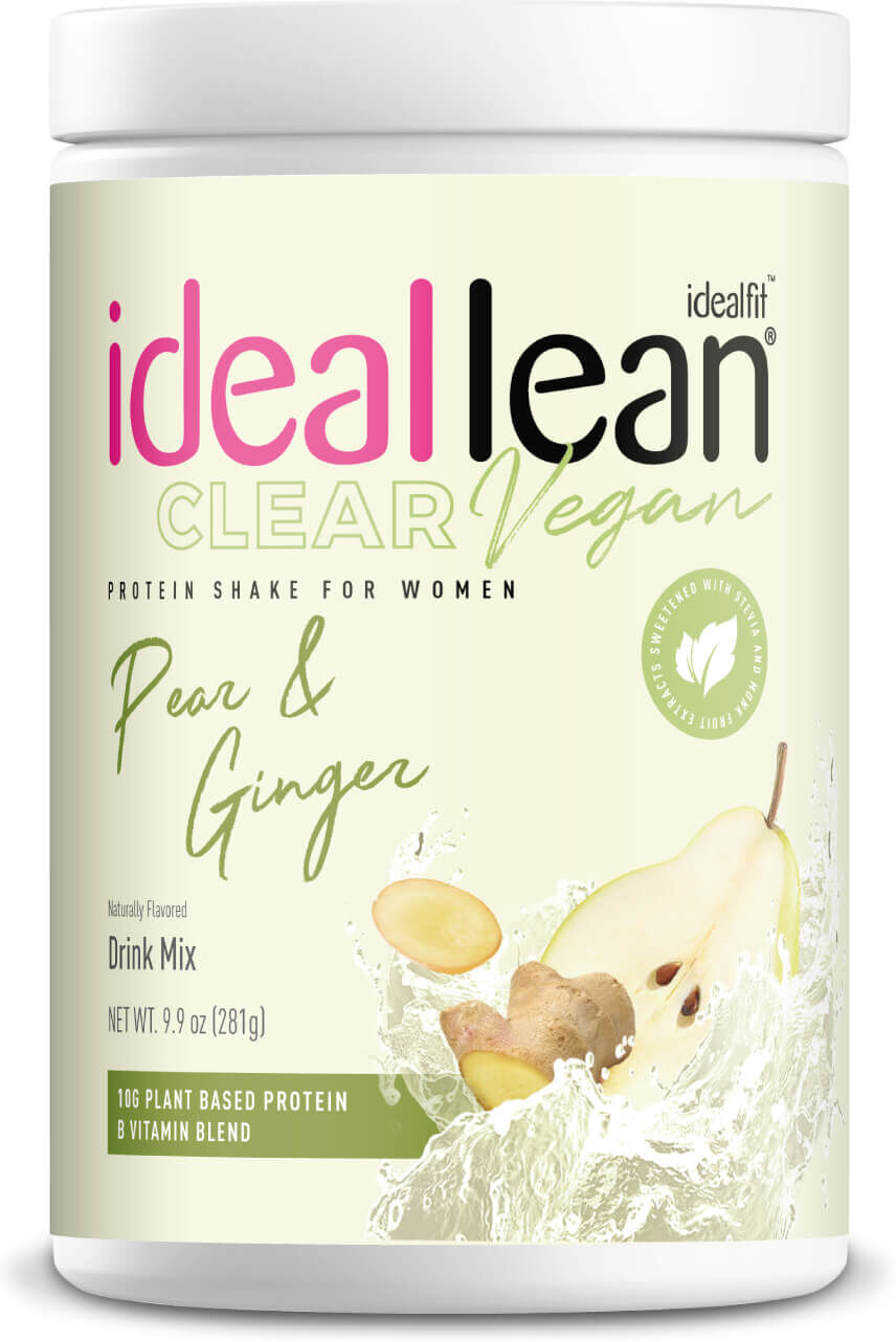 IdealFit Clear Vegan Isolate - 20 Servings - Pear Ginger