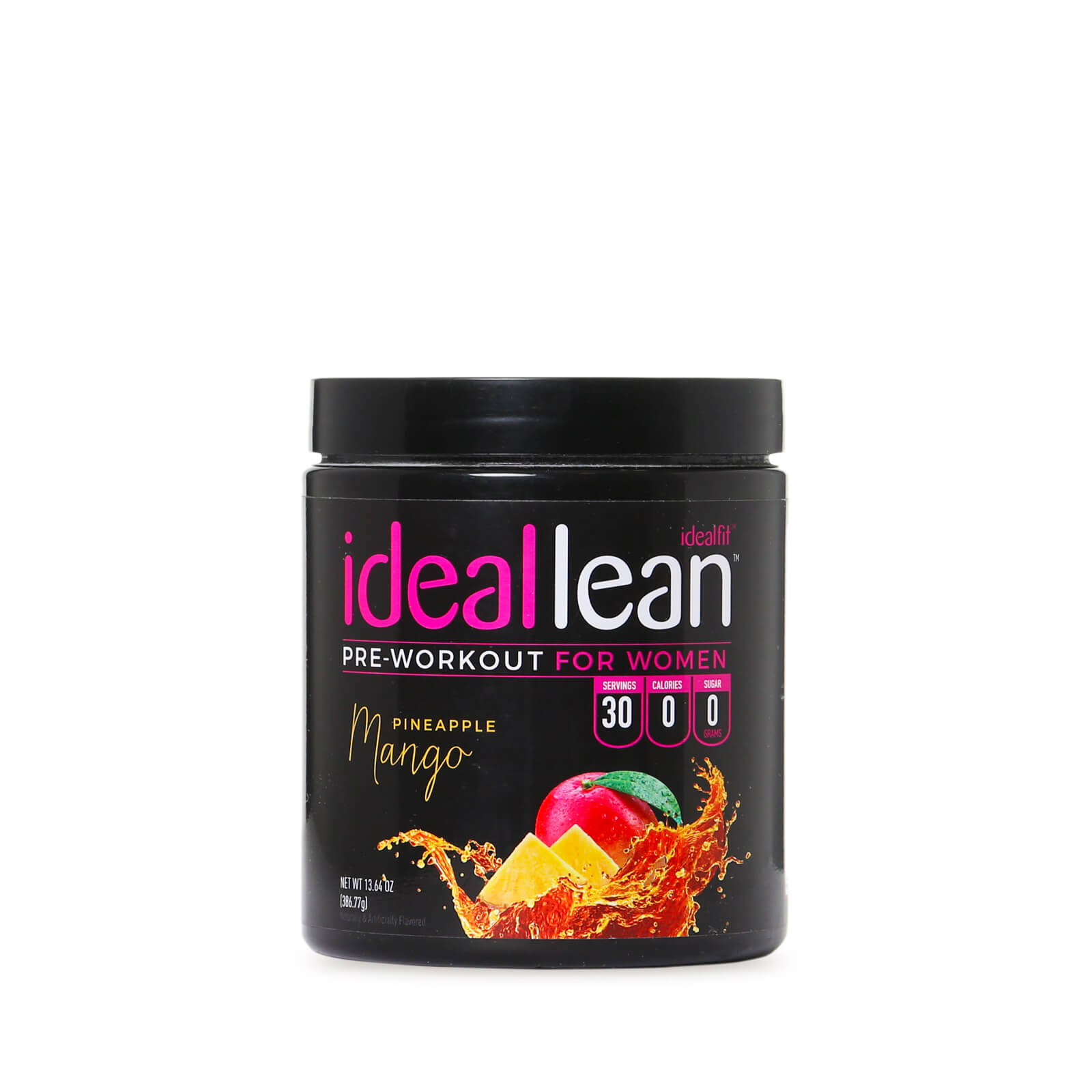 IdealFit IdealLean Pre-Workout - Pineapple Mango - 30 Servings