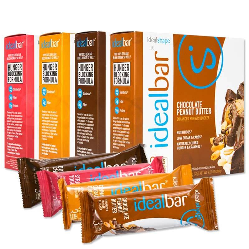 IdealShape IdealBar Snack Bars - 4 Boxes - Child