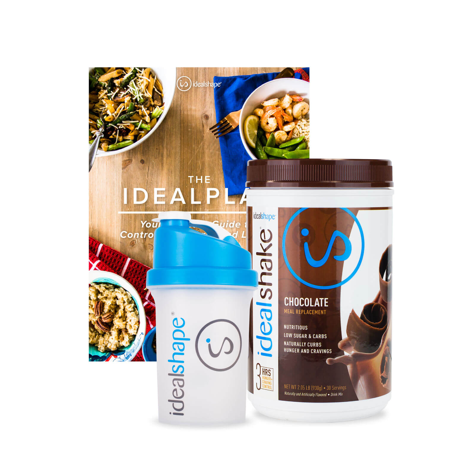 IdealShape 1 Meal Replacement Shake Tub + FREE eBooks & Bottle - Child
