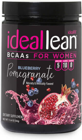 IdealFit IdealLean BCAAs - Blueberry Pomegranate - 30 Servings