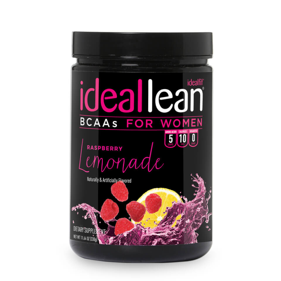 IdealFit IdealLean BCAAs - Raspberry Lemonade - 30 Servings