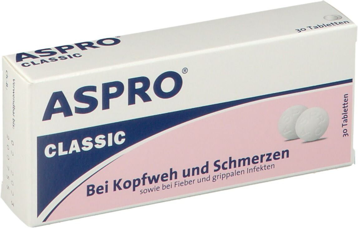 M.c.m. Aspro® Classic 30 St Tabletten