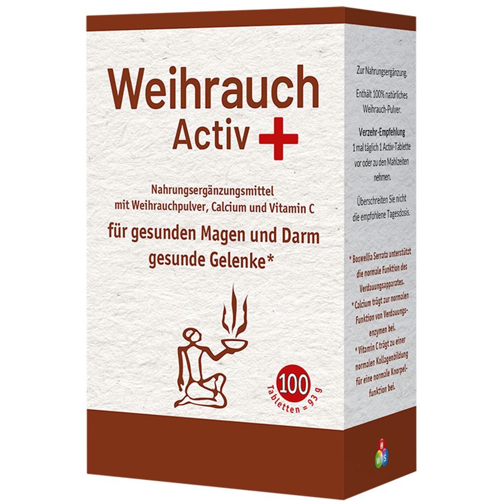 Hws-Otc Weihrauch Activ-Tabletten 100 St Tabletten