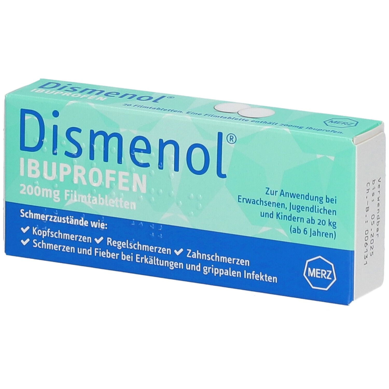 Dismenol® Ibuprofen 200 mg 20 St Filmtabletten