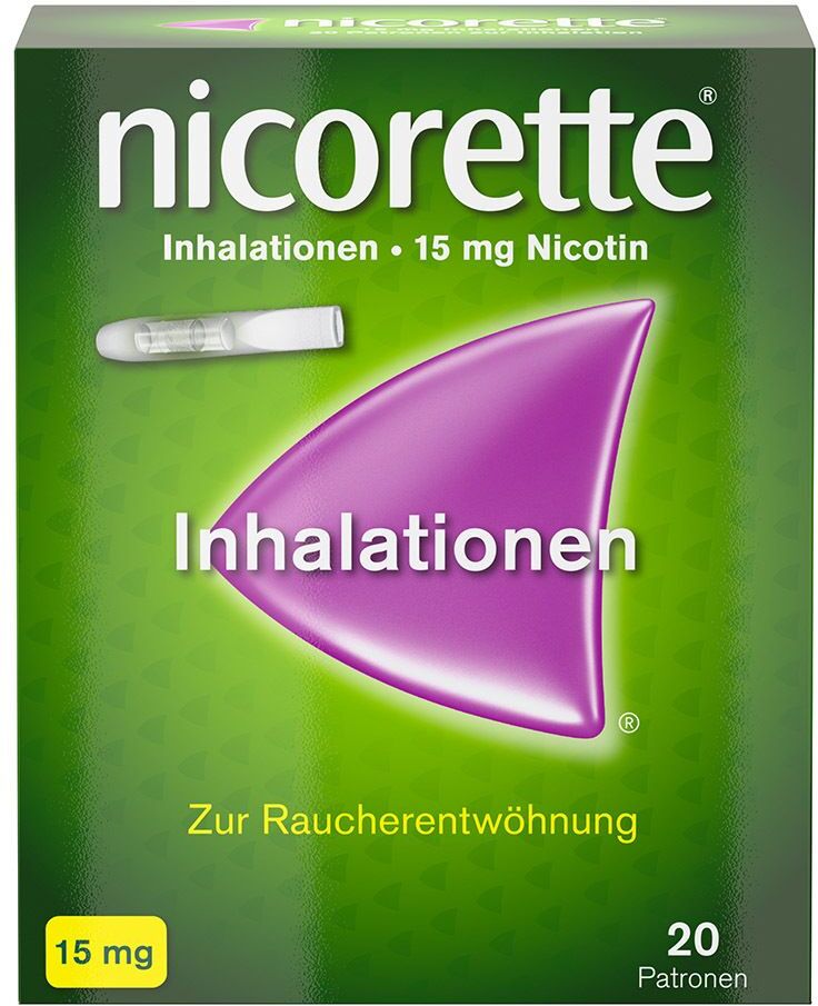 nicorette® Inhalationen 15mg 20 St Stifte