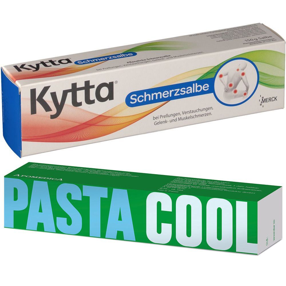 Kytta® Schmerzsalbe + Pasta Cool Set 1 St Set