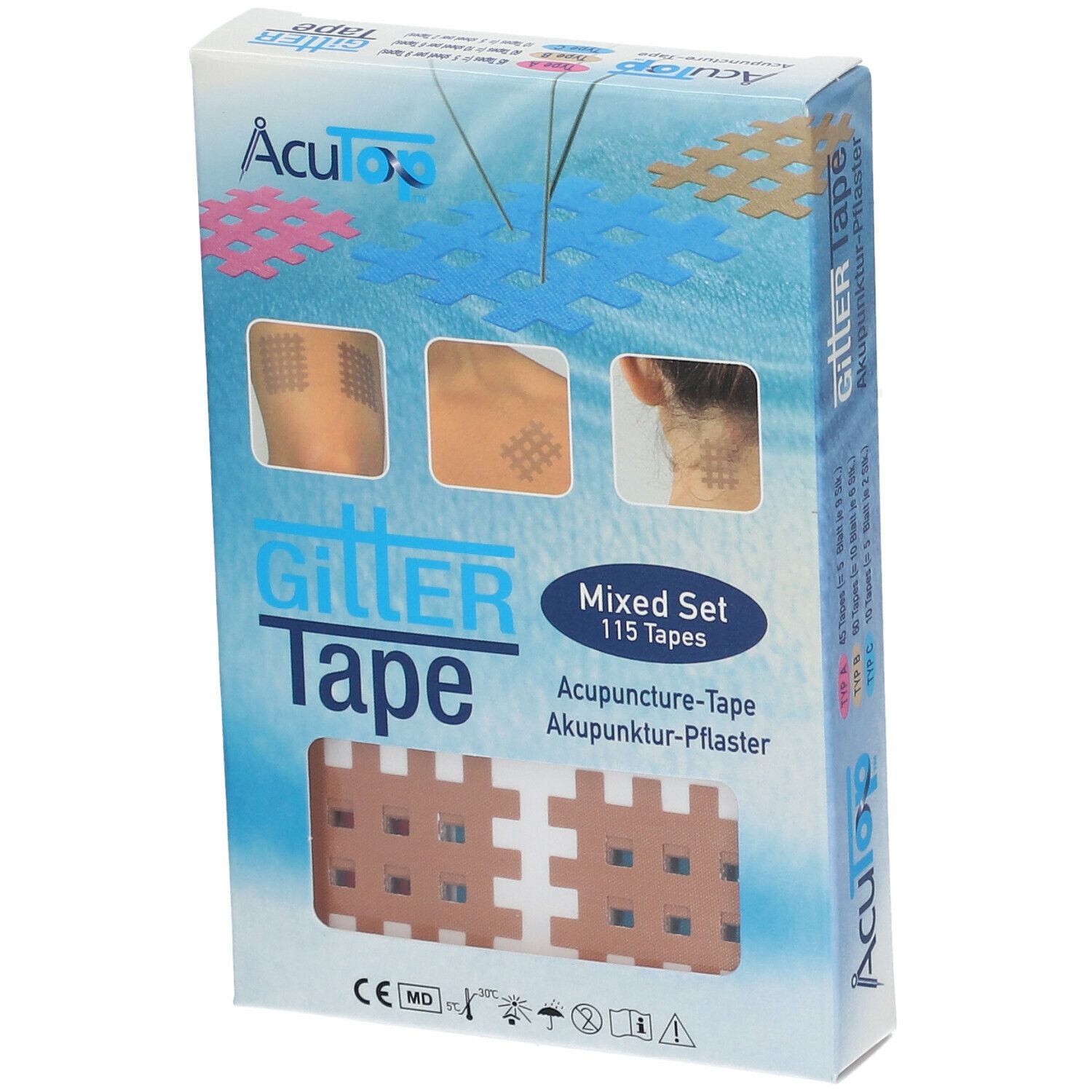 AcuTop™ AcuTop® Gitter Tape Akupunkturpflaster 115 St Pflaster