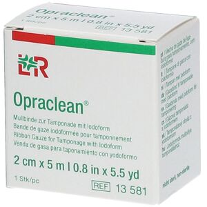 Lohmann & Rauscher Opraclean® Mullbinde zur Tamponade 2 cm x 5 m 1 ct