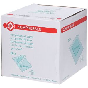 Nobamed® Mullkompressen steril 12-fach 10 x 10 cm 60 ct