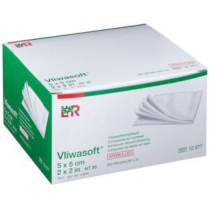 Lohmann & Rauscher Vliwasoft® Vliesstoffkompresse 5 x 10 cm 50 ct