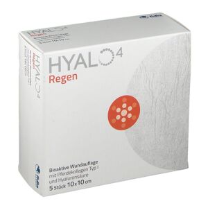 Kela Hyalo4 Regen Wundauflage 10 x 10 cm steril 5 ct