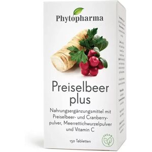 Phytopharma - Preiselbeer Plus Tabletten, 150stk