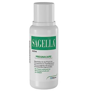 Sagella Active PREGNACARE : Seifenfreie Intimwaschlotion für Frauen während und nach der Schwangerschaft, 250 ml