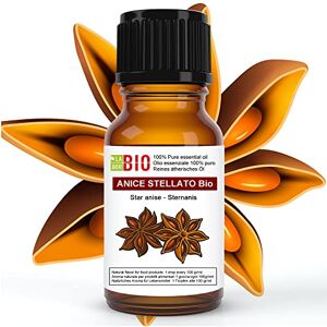 Laborbio SternAnisÖl Bio Ätherisches Öl 100% Reines 10 ml Aromatherapie Kosmetik Therapeutische