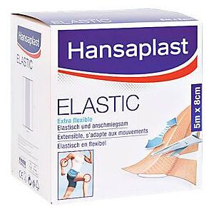 Hansaplast Elastic-Pflaster, 5 m x 8 cm