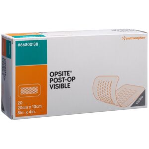 OPSITE POST OP VISIBLE transparenter Wundverband 20x10cm (20 Stück)