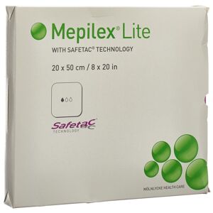 Mepilex Lite Absorptionsverband 20x50cm Silikon (4 Stück)