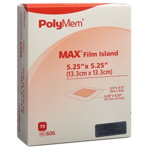 PolyMem Adhesive Film Dressing 13.3x13.3cm (15 Stück)