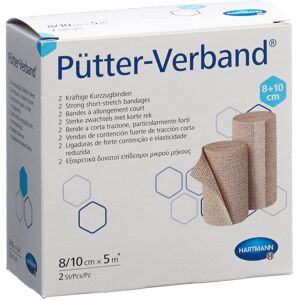 Pütter Verband 8/10cmx5m (2 Stück)