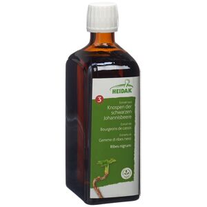 HEIDAK Knospe schwarze Johannisbeere Ribes nigrum Glyc Maz (500 ml)