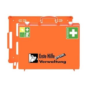 SÖHNGEN Erste-Hilfe-Koffer SPEZIAL Verwaltung, 400 x 300 x 150 mm, inkl. Wandhalterung
