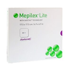 Mölnlycke Health Care GmbH MEPILEX Lite Schaumverband 17,5x17,5 cm steril 5 Stück