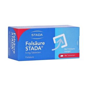 Folsäure STADA 5mg Tabletten 56 Stück