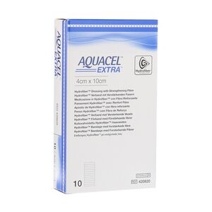 ConvaTec (Germany) GmbH AQUACEL Extra 4x10 cm Verband 10 Stück