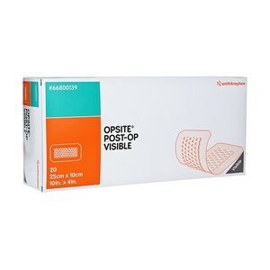 Smith & Nephew GmbH - Woundmanagement OPSITE Post-OP Visible 10x25 cm Verband 20 Stück