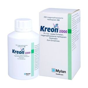 Mylan KREON 35.000 Ph.Eur.Lipase Einheiten msr.Hartkaps. Verdauung