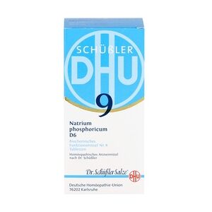 DHU-ARZNEIMITTEL DHU BIOCHEMIE DHU 9 Natrium phosphoricum D 6 Tabletten Zusätzliches Sortiment