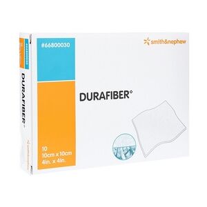 Smith & Nephew GmbH - Woundmanagement DURAFIBER 10x10 cm Verband 10 Stück