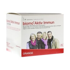 Biomin Pharma BIOMO Aktiv Immun Trinkfl.+Tab.30-Tages-Kombi 1 Packung