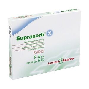 LOHMANN & RAUSCHER SUPRASORB X HydroBalance Wundverb.5x5 cm 5 Stück