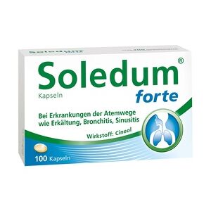 Klosterfrau Soledum Kapseln forte 200mg Kapseln magensaftresistent 100 Stück