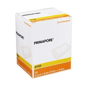 Smith & Nephew PRIMAPORE 6x8,3 cm Wundverband steril 50 Stück