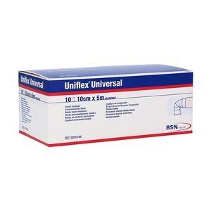 BSN Medical UNIFLEX Universal Binden 10 cmx5 m Zellglas weiß 10 Stück