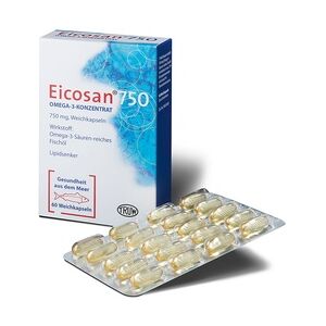 Med Pharma Service GmbH Eicosan 750 Omega-3-Konzentrat Weichkapseln 60 Stück