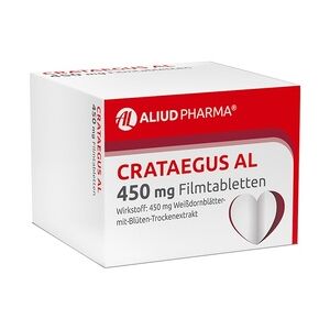 ALIUD Pharma CRATAEGUS AL 450 mg Filmtabletten Herzfunktion & -stärkung