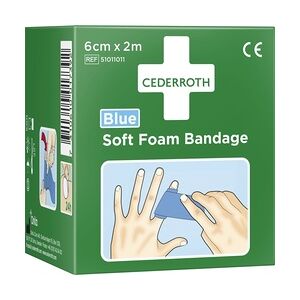 CEDERROTH Soft Foam Bandage Rolle - 200 cm