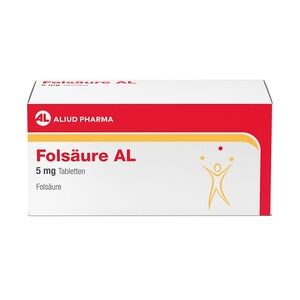 Aliud Folsäure AL 5mg Tabletten 100 Stück