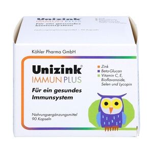 Unizink Immun Plus Kapseln Mineralstoffe