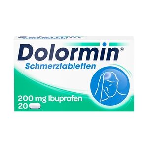 Johnson & Johnson Dolormin Schmerztabletten mit 200 mg Ibuprofen Filmtabletten 20 Stück