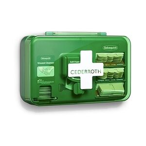 Cederroth Wound Care Dispenser, Pflasterspender 20,3 cm x 30,6 cm x 15,5 cm grün