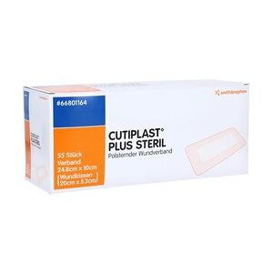 Smith & Nephew GmbH - Woundmanagement CUTIPLAST Plus steril 10x24,8 cm Verband 55 Stück