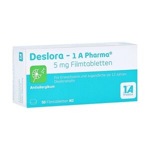 1 A Pharma Deslora-1A Pharma 5mg Filmtabletten 50 Stück