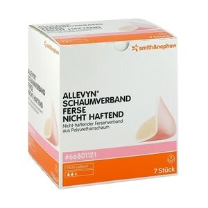 Smith & Nephew GmbH - Woundmanagement ALLEVYN Schaumverband Ferse n.haft.10,5x13,5cm 7 Stück