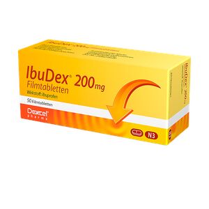 Ibudex 200 mg Ibuprofen Filmtabletten Fiebersenkende Schmerzmittel